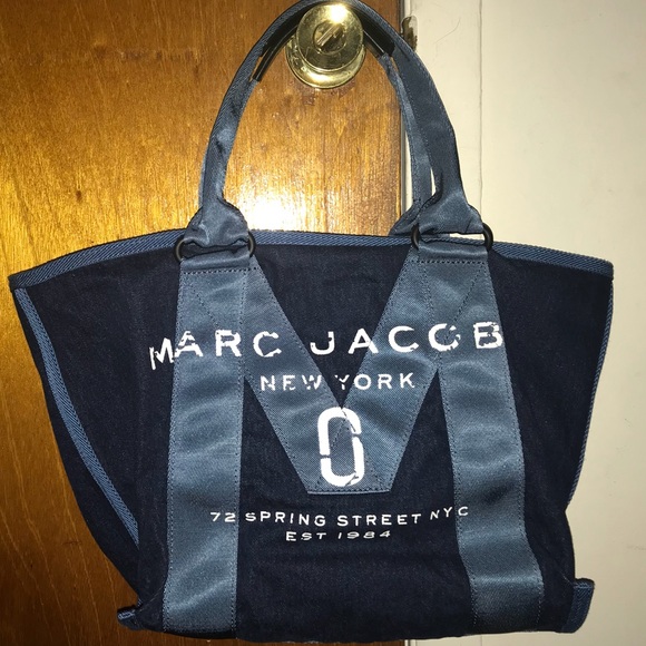 Marc Jacobs Denim Tote Bag Online Deals 